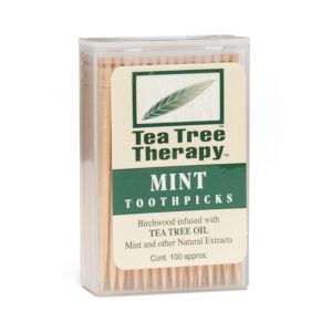 Tea Tree Therapy Mint Toothpicks 100 count per box
