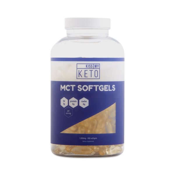 Kiss My Keto MCT Oil Softgels 300 softgels