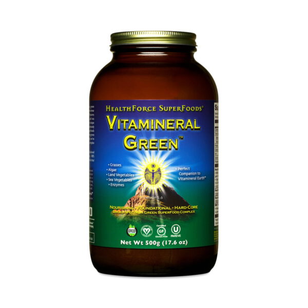 HealthForce Vitamineral Green 17.6 oz bottle