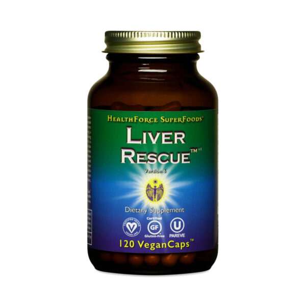 HealthForce Liver Rescue Liver Support 120 capsules