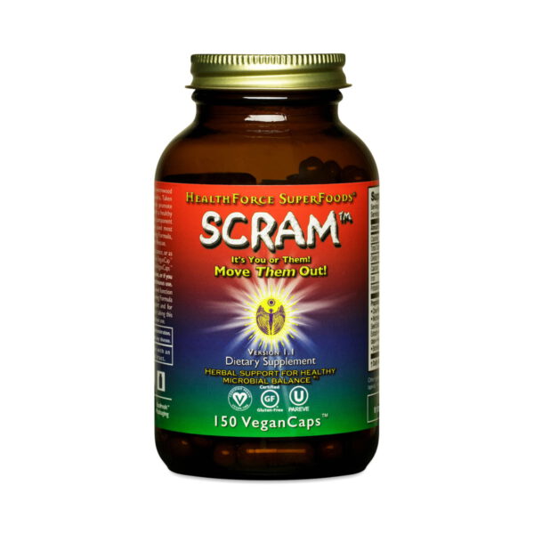HealthForce Scram! Internal Parasite Formula 150 capsules