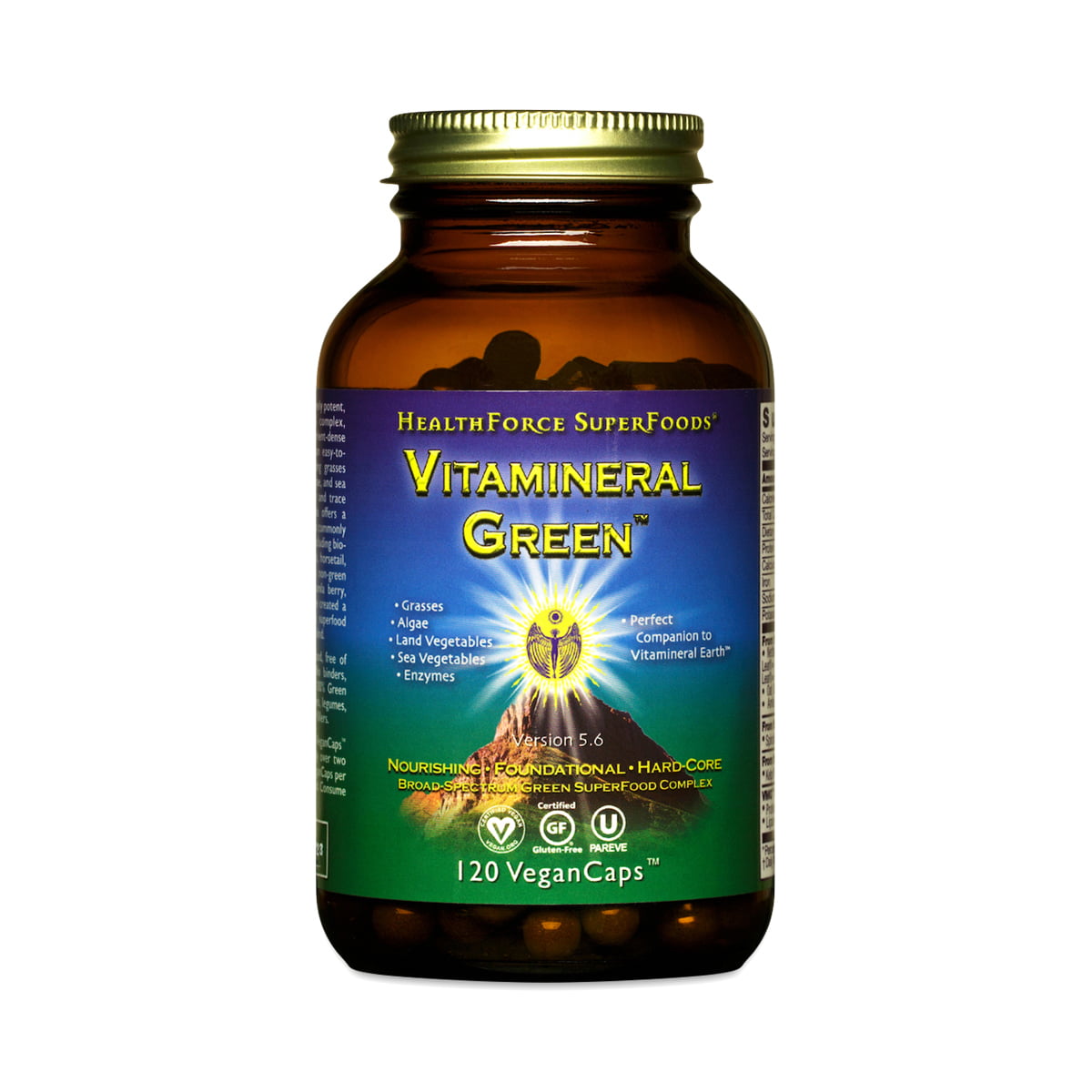 HealthForce Vitamineral Green 120 capsules