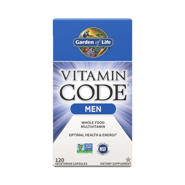 Garden of Life Vitamin Code Men's Multivitamin 120 capsules