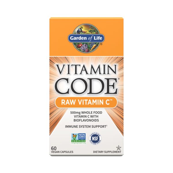 Garden of Life Vitamin Code Raw Vitamin C 60 capsules