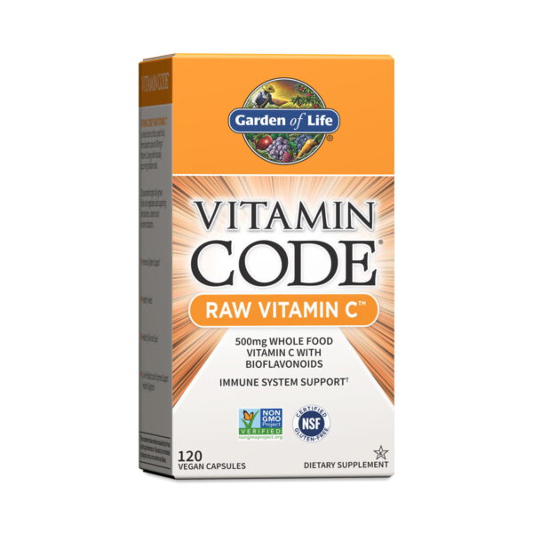 Garden of Life Vitamin Code Raw Vitamin C 120 capsules