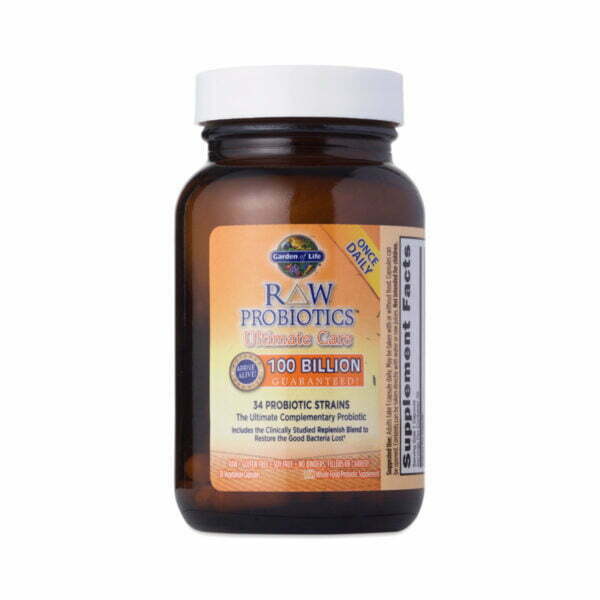 Garden of Life Raw Probiotics Ultimate Care 30 capsules per bottle