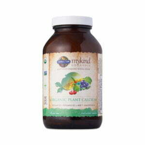 Garden of Life mykind Organics Organic Plant Calcium Supplement 180 vegan tablets