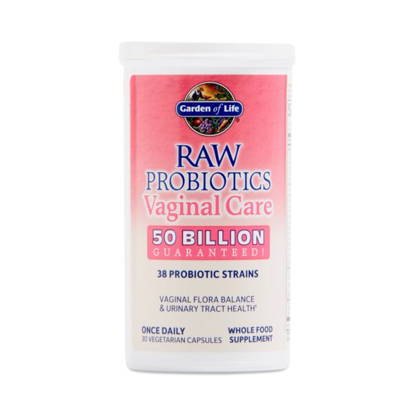 Garden of Life Raw Probiotics Vaginal Care 30 vegetarian capsules
