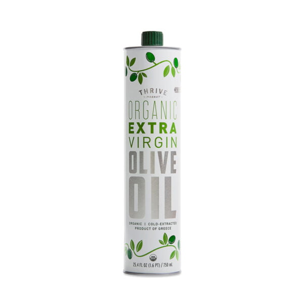 Thrive Market Organic Extra Virgin Olive Oil 25.4 fl oz bottle