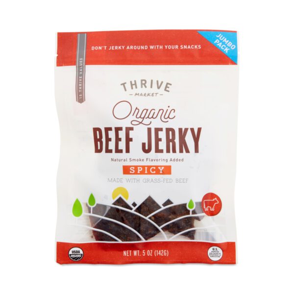 Thrive Market Organic Beef Jerky Jumbo Pack