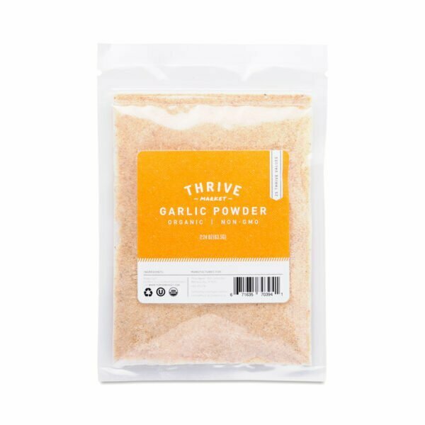 Thrive Market Organic Garlic Powder 2.24 oz pouch
