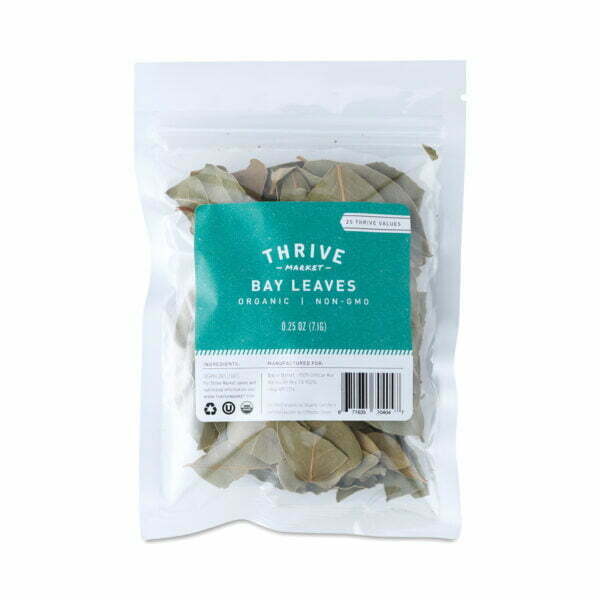 Thrive Market Organic Bay Leaves .25 oz pouch