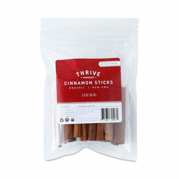 Thrive Market Organic Cinnamon Sticks 2 oz pouch