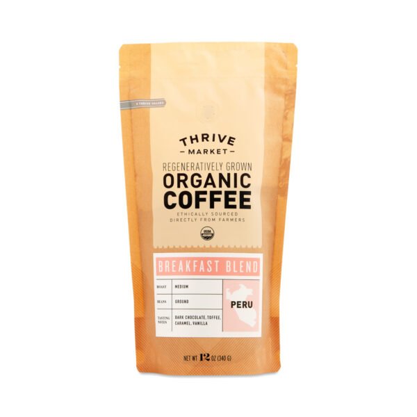 Thrive Market Organic Breakfast Blend Coffee