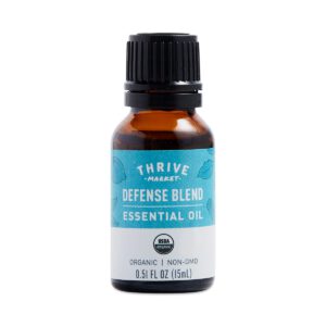 Thrive Market Organic Defense Blend Essential Oil 15 ml glass bottle