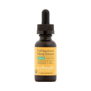 Wellmade Full Spectrum Hemp Extract Tincture