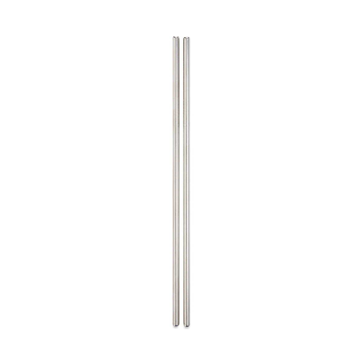 Thrive Market Stainless Steel Drinking Straws 2 pack 2 straws