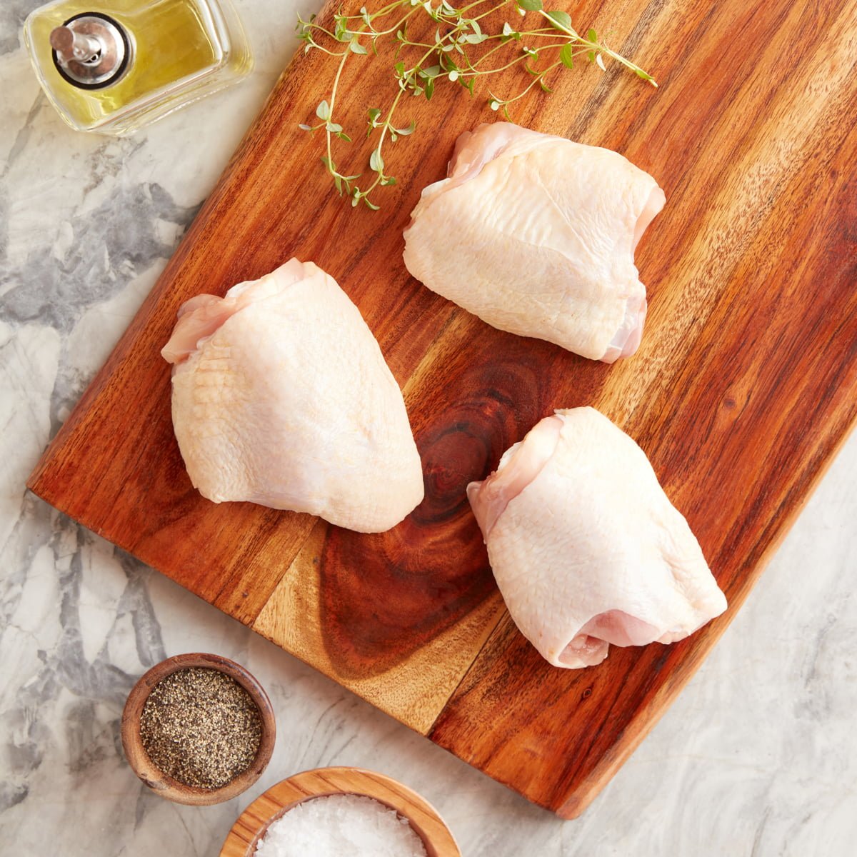 Thrive Market Pasture Raised Bone-In Chicken Thighs Approx 1 lb