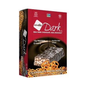 NuGo Dark Chocolate Pretzel Protein Bars 12 bars (1.76 oz each)