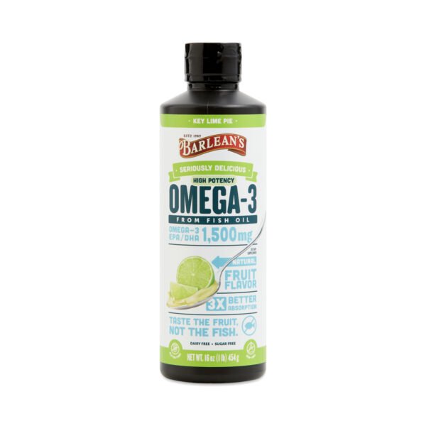 Barlean's High Potency Omega-3 Fish Oil