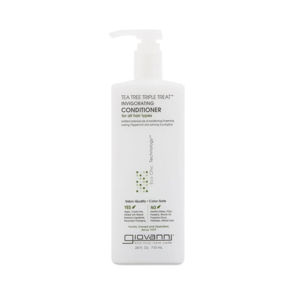 Giovanni Tea Tree Triple Treat Invigorating Conditioner 24 oz bottle