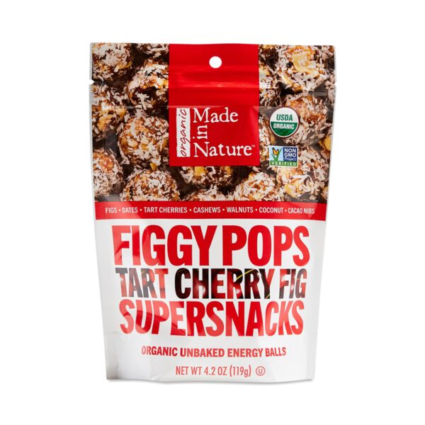 Made in Nature Cherry Organic Figgy Pops 4.2 oz bag