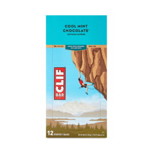 Clif Bar Cool Mint Chocolate Energy Bars 12 bars  (2.4 oz each)