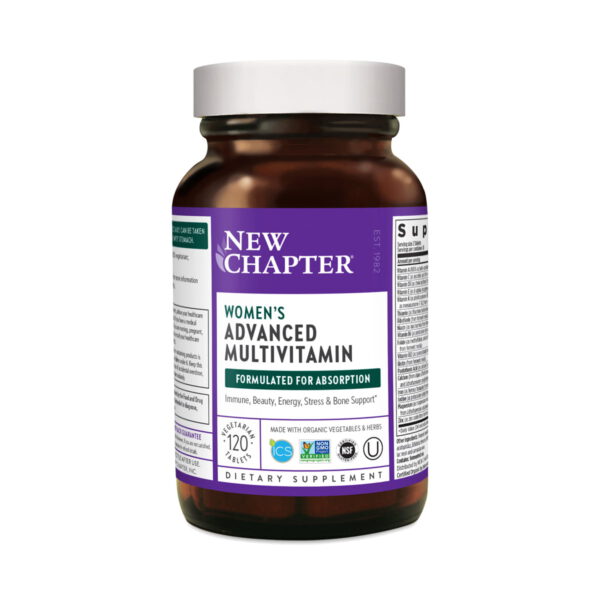 New Chapter Women's Advanced Multi 120 tablets