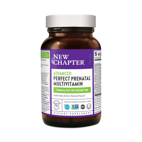 New Chapter Perfect Prenatal Multivitamin 192 tablets