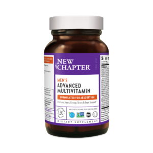 New Chapter Men's Advanced Multivitamin 120 tablets