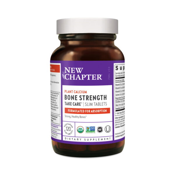 New Chapter Bone Strength Take Care Supplement 120 tablets