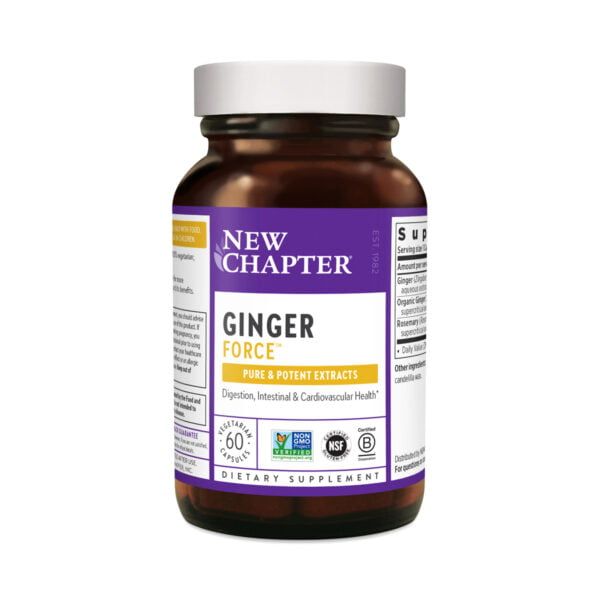 New Chapter Ginger Force 60 capsules
