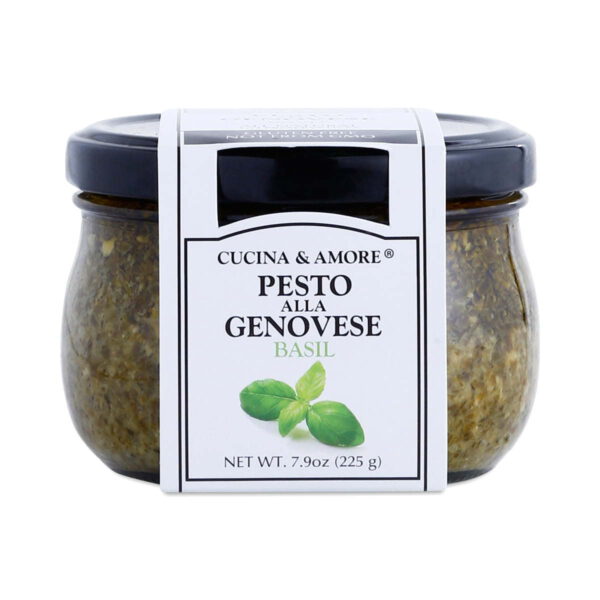 Kitchen & Love Basil Pesto Sauce 7.9 oz jar
