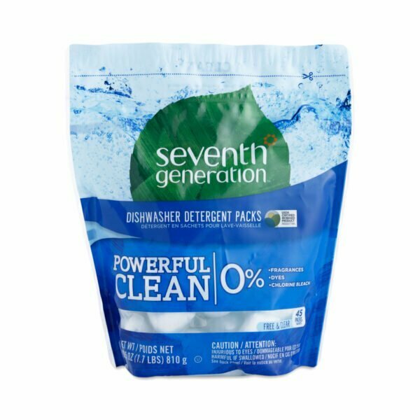 Seventh Generation Dishwashing Detergent Packs