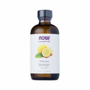 Now Foods Lemon Essential Oil 4 oz bottle