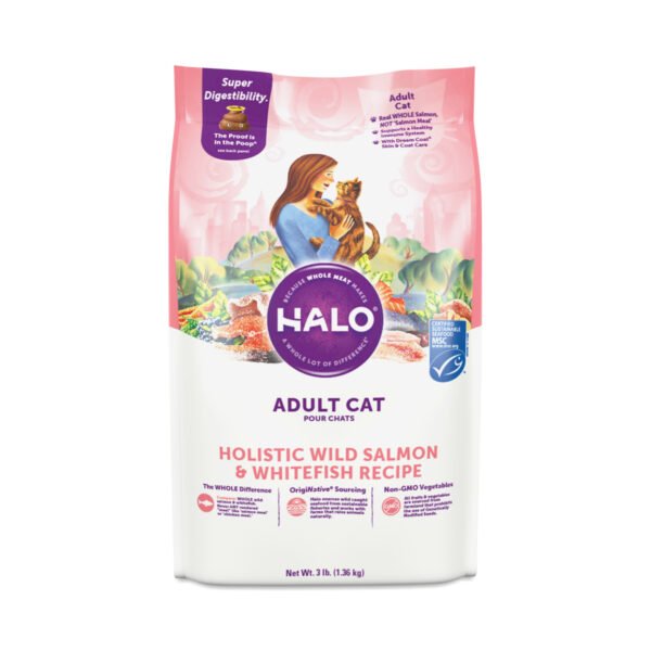 Halo Holistic Dry Cat Food for Adult Cats