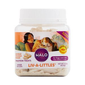 Halo Liv-A-Littles Freeze Dried Raw Chicken Breast