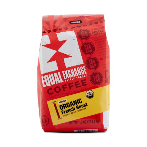 Equal Exchange Organic French Roast Ground Coffee 10 oz bag