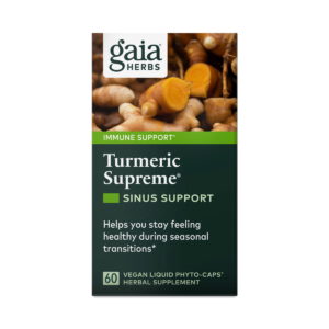 Gaia Herbs Turmeric Supreme Sinus Support 60 capsules