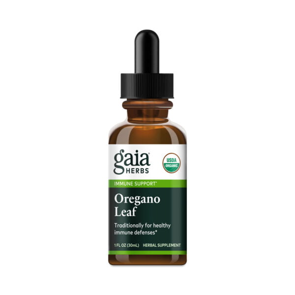 Gaia Herbs Oregano Leaf Extract 1 fl oz bottle