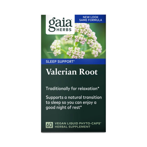 Gaia Herbs Valerian Root 60 capsules