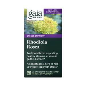 Gaia Herbs Rhodiola Rosea 60 capsules