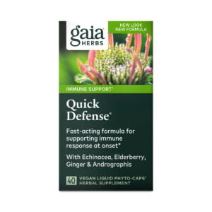Gaia Herbs Quick Defense 40 capsules