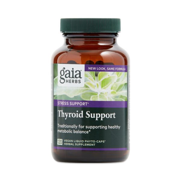 Gaia Herbs Thyroid Support 120 capsules