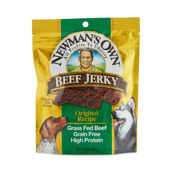 Newman's Own Original Beef Jerky Dog Treats 5 oz bag