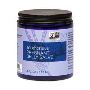 Motherlove Pregnant Belly Salve 4 oz jar