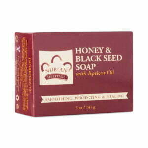 Nubian Heritage Honey & Black Seed Bar Soap 5 oz bar
