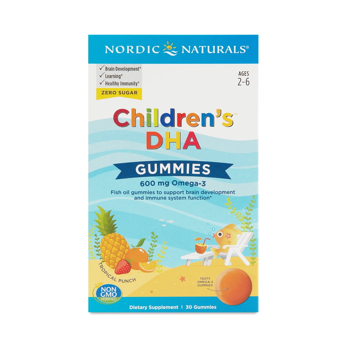 Nordic Naturals Children's DHA 30 gummies