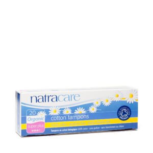Natracare Super Plus Tampons without Applicator 20 count per box
