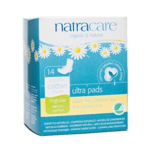 Natracare Regular Ultra Pads with Wings 14 count per box